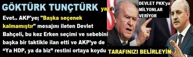 Evet.. AKP'ye; 