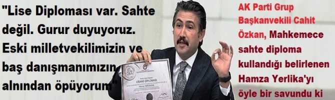 AKP, HAMZA'yı ÖYLE BİR SAVUNDU Kİ : 