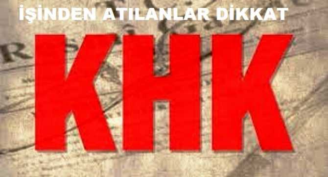 KHK ile işinden atılanlara ANAYASA Mahkemesinden müjde.. 