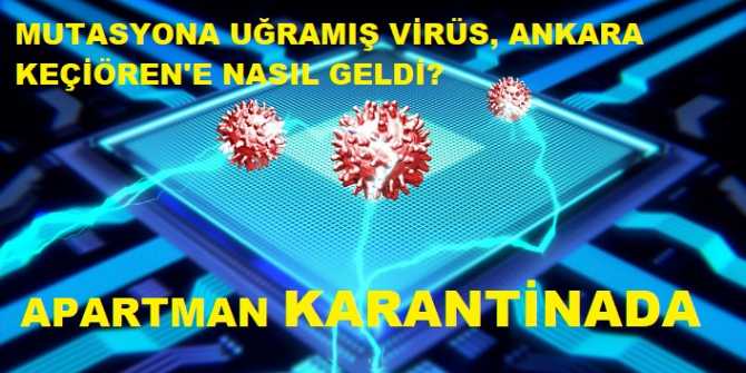 ANKARA'da MUTANT VİRÜS ŞOKU .. Adam mutasyona uğramış virüs taşıdığı halde Apartman toplantısına katılmış ve tabi şimdi Apartman karantina altında