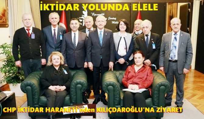 İKTİDAR YOLUNDA ELELE .. KILIÇDAROĞLU’NU ÇOK MEMNUN EDEN ZİYARET.. CHP İKTİDAR HAREKETİ’nden, Kılıçdaroğlu’na : “Biz ne partici muhalefetiz, ne de; bu yoldaki grup ve Hareketlerin işbirlikçisi değiliz, asla da olmayacağız. Hep yanınızdayız”