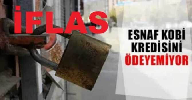 İngilizler görüyor, bizimkiler görmezden geliyor.. Türkiye'de; Esnaf iflasa sürükleniyor