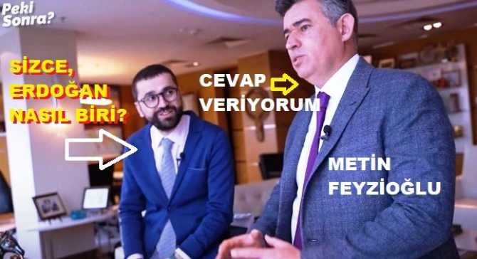 VAY, VAY.. BU METİN BAŞKA METİN.. Barolar Birliği Başkanı Metin Feyzioğlu'na soruldu : 