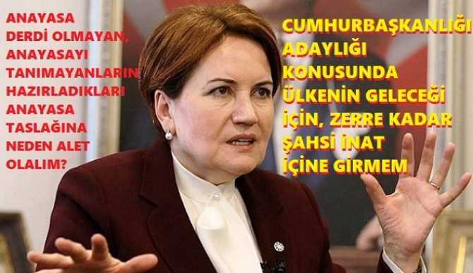 Akşener'den, Erdoğan'a anlamlı uyarı : 