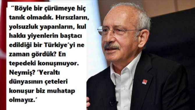 Kılıçdaroğlu : 