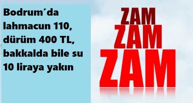 SALGINDA NORMALLEŞME İLE BİRLİKTE ZAMLAR DALGASI BAŞLADI.. Mutfaklar yanacak, Turizm baltalanacak. Her alanda zamlar yolda