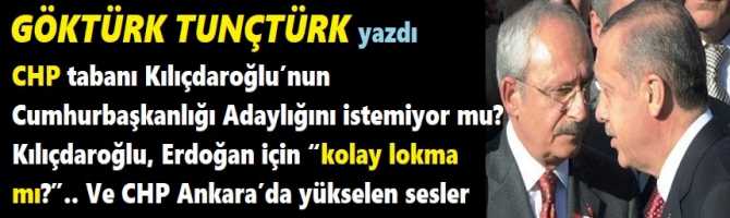 CHP tabanı Kılıçdaroğlu’nun Cumhurbaşkanlığı Adaylığını istemiyor mu? Kılıçdaroğlu, Erdoğan için “kolay lokma mı?”.. Ve CHP Ankara’da yükselen sesler 