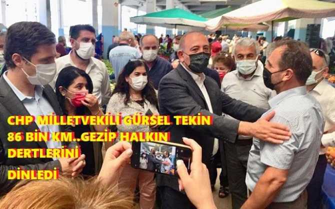 86 Bin Km. gezerek vatandaşların dertlerini dinleyen Halkın efsane vekili CHP'li Gürsel Tekin'den acı tespitler : 