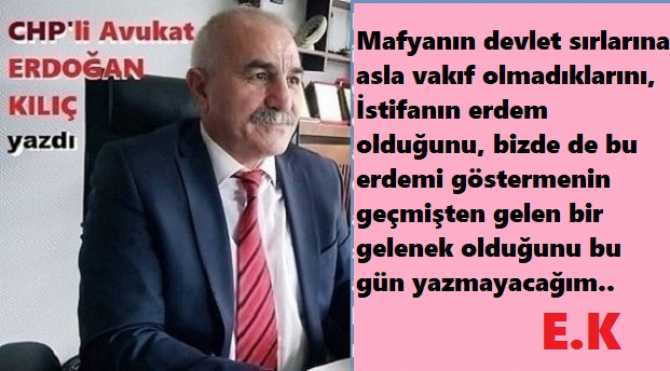 CHP’li Av. Erdoğan Kılıç, “Bugün olumsuzlukları yazmayacağım” dedi ama öyle iğneli mesajlarla yazdı ki? Vallahi yarası olanlar gocunacak