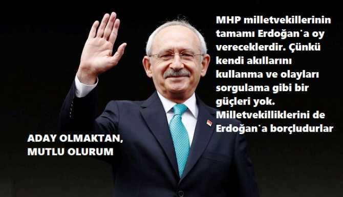 Kılıçdaroğlu'nun ağzından, Cumhurbaşkanlığı Adaylığına ilk işaret :