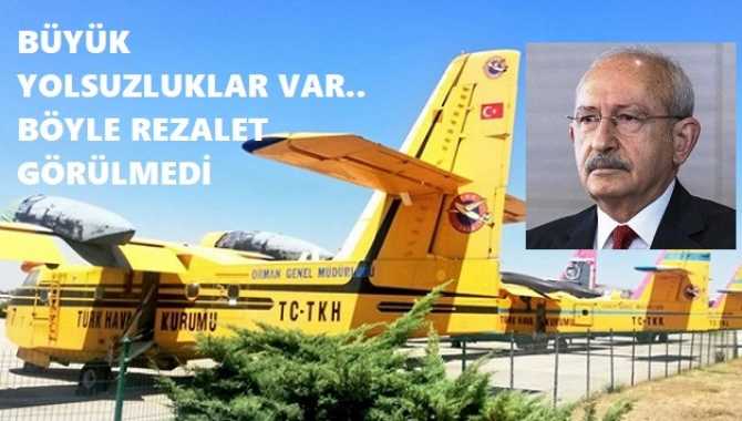 Bugüne kadar böyle rezalet görülmedi. DDK harekete geçsin. THK, 80 Milyon dolar kredi almış, 80 milyon mülk geliri var. Nerde bu paralar? Yolsuzluklar var