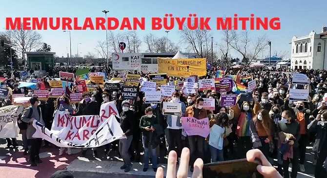 MEMURLAR, Perşembe günü Ankara’da büyük bir miting yapma kararı aldı