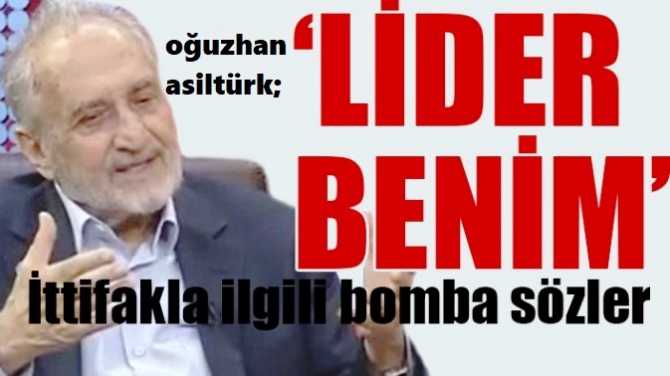 Oğuzhan Asiltürk bey. Saadet Partisinin lideri var. Adı; Temel Karamollaoğlu.. Bırak ta kiminle İttifak kurulacağına o karar versin.. 20 vekil karşılığında neyi satıyor sun?