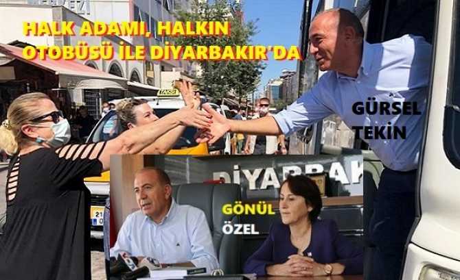 HALK ADAMI, HALKIN OTOBÜSÜ İLE DİYRBAKIR’DA.. Gürsel Tekin’den yeni çıkış : “Kürt meselesi; Türk meselesi olarak algılanmalı ve çözüm bu anlayışla aranmalı”