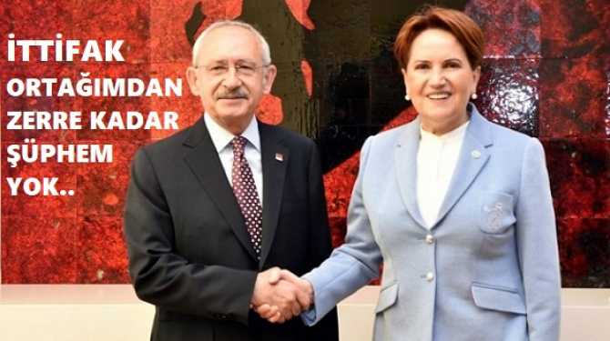 KILIÇDAROĞLU, AKŞENER'in, SÖZLERİNİ YORUMLADI : 