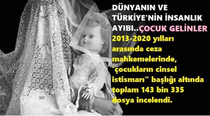 DÜNYANIN BU KARA AYIBINI DURDURACAK YASALAR NEDEN ÇIKARILMAZ? 18 yaşın altında 440 bin kız çocuğu doğum yaptı