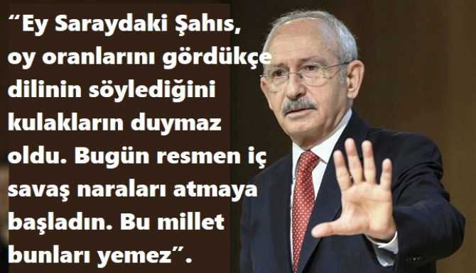 KILIÇDAROĞLU : 