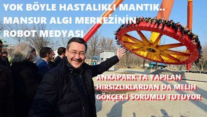 SAYIN GÖKÇEK… VALLAHİ BUNU SİZDEN BEKLEMEZDİK.. BAKIN, SİZİN YAPTIRDIĞINIZ ANKAPARK’ta YİNE HIRSIZLIK YAŞANMIŞ.. NEDEN PARKI SAHİPSİZ BIRAKTINIZ, GİDİP BEKLEMEDİNİZ?