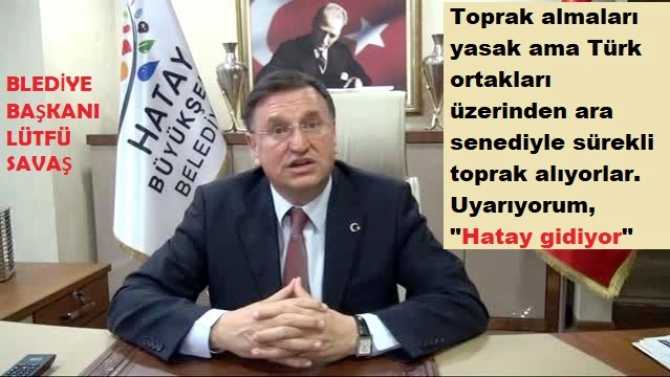 İNSANLIK YAPALIM DERKEN, BAŞIMIZA BELA  ALDIK.. Önlem alınmaz ise; 12 yıl sonra Hatay Büyükşehir Belediye Başkanlığını Suriyeli mülteciler kazanacak