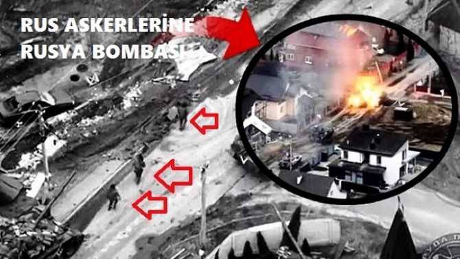 KATİL PUTİN'İN BOMBACILARI, PANİKLEYİNCE YANLIŞLIKLA RUS ASKERLERİNİ BOBALADI.. 8 RUS ASKERİ ÖLDÜ