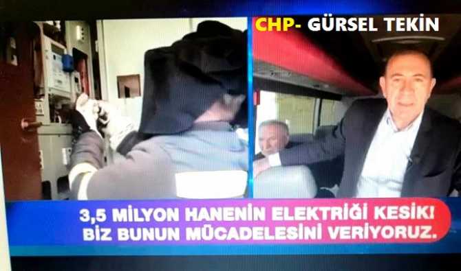 GÜRSEL TEKİN’den, Kılıçdaroğlu’nun elektriğini kesen ENERJİ-SA’ya çok anlamlı tepki : “Kirli siyasetlere alet olmayan rahmetli Sakıp Sabancı’nın ruhunu incittiniz. Yazıklar olsun size”