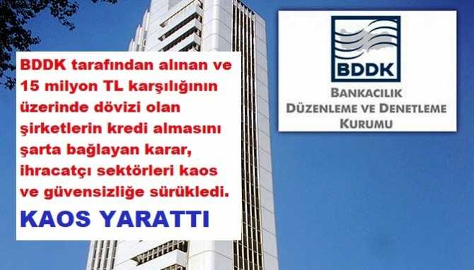 BANKACILIK DÜZENLEME ve DENETLEME KURULUNUN, ŞİRKETLERE 