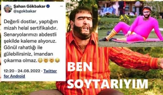 MELİH GÖKÇEK’ten, DİNİ DUYGULARI Tİ’ye ALIP, ALAY EDEN SOYTARI ŞAHAN GÖKBAKAR’A İKAZ : “BAK, BİRİ DAYANAMAZ, ÇIKAR AĞZINI, GÖZÜNÜ DAĞITIR”