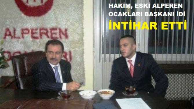 ESKİ ALPEREN OCAKLARI BAŞKANI İDİ, HAKİM OMUŞTU. EŞİNİ ÖLDÜRÜP, İNTİHAR ETTİ