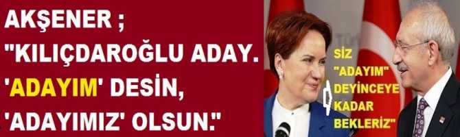 AKŞENER ; 