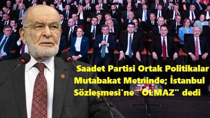 BU MU ORTAK POLİTİKA? MASA; 