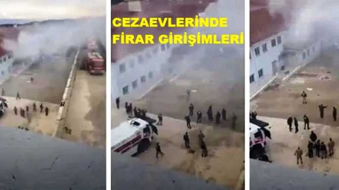 AMAN DİKKAT.. DEPREM BÖLGELERİNDE Kİ CEZAEVLERİNDE MAHKUMLARIN FİRAR GİRİŞİMİ. 3 MAHKUM HAYATINI KAYBETTİ