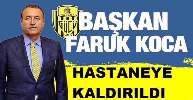 ANKARAGÜCÜ, FENERBAHÇE'ye YENİLDİ, BAŞKANI FENALAŞTI, HASTANEYE KALDIRILDI