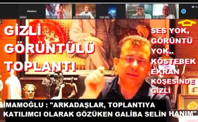 CHP’de, GİZLİ GÖRÜNTÜLÜ TOPLANTIDA; EKRANIN KÖŞESİNDE VAR OLAN, FAKAT KENDİSİ GÖRÜNEMYEN “KATILIMCI KÖSTEBEK” KİM? Ve ÖZGÜR ÖZEL ile GÖKHAN GÜNAYDIN’a ÇAĞRIM : “ZERRE KADAR SİYASİ AHLAKINIZ VAR İSE; GÖREVİNİZDEN İSTİFA EDİN”