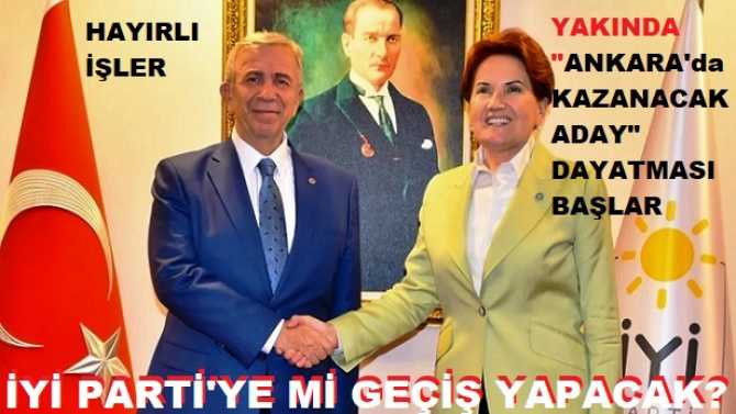 HAYIRDIR? MANSUR YAVAŞ, GENEL BAŞKANINA DESTEK İÇİN GİTMESİ GEREKİRKEN, AKŞENER'i ZİYARET ETTİ. PAZARLIK ADIMLARI MI ATILIYOR?