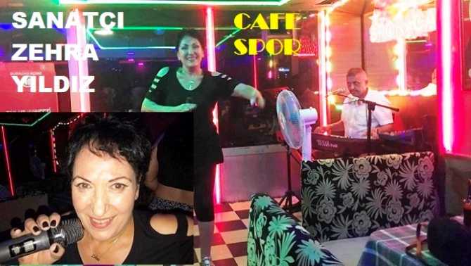 TÜRKÜLERİN YILDIZI; ZEHRA YILDIZ, ANKARA- CAFE SPOR’da HER AKŞAM SAHNE ALMAYA BAŞLADI