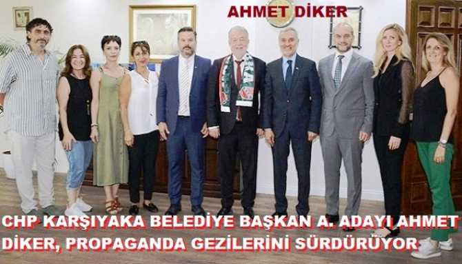 CHP Karşıyaka Belediye Başkan A. Adayı Ahmet Diker : “Karşıyaka; toplumsal cinsiyet eşitliğinde Türkiye Birincisidir”