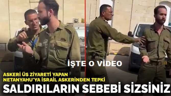 İSRAİL ASKERİNDEN, SİYONİST UŞAĞI NETANYAHU'ya ŞAMAR GİBİ SÖZLER : 