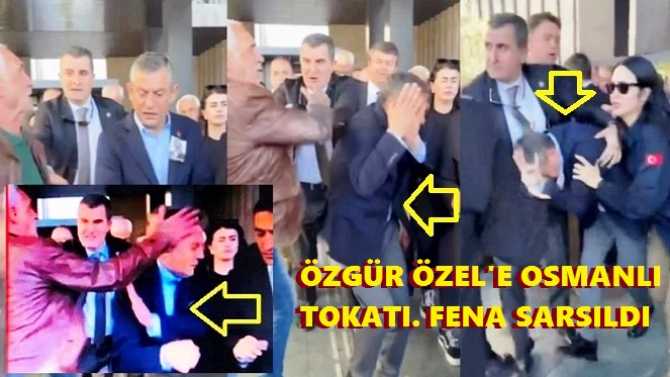 ÖZGÜR ÖZEL'E ÇOK SERT OSMANLI YUMRUĞU. ÇOK FENA SARSILDI