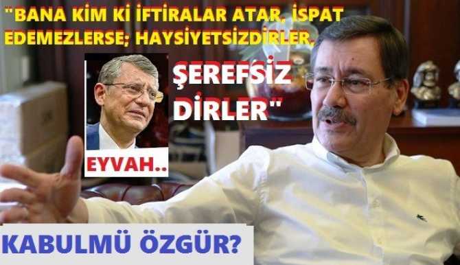 SARAÇHANE ŞOVCUSU, “100 KARASI” ÖZGÜR ÖZEL, SEN DE MELİH GÖKÇEK’in DÜZENLEDİĞİ “HAYSİYETSİZLER, ŞEREFSİZLER” LİSTESİNE EKLENDİN BİLESİN.