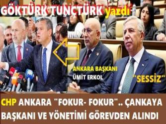 ÇANKAYA İLÇE BAŞKANINI ‘SİYASİ KİN’ İLE GÖREVDEN ALAN ‘ÇAPSIZ ÖZGÜR’, AİLESİ İLE BİRLİKTE ADI YOLSUZLUĞA KARŞIŞAN, CHP ANKARA İL BAŞKANINI NİYE GÖREVDEN ‘ALAMIYOR’ SUN?