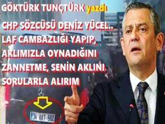 TÜRKİYE BU SKANDALI KONUŞURKEN, ÖZGÜR ÖZEL DUT YEMİŞ BÜLBÜL OLDU. Ve CHP SÖZCÜSÜNE “KAYITLI MAKAM ARACI” CEVABIM : “LAF CAMBAZLIĞI YAPMA”