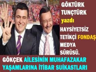MELİH GÖKÇEK, OSMAN GÖKÇEK, CHP’li GÜRSEL TEKİN ve KARAKTER YOKSUNU FONDAŞ MEDYA. RTÜK GÖREVE.