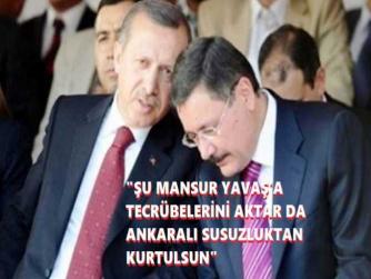 MANSUR YAVAŞ, “GURUR YAPIYOR” ANKARALI SUSUZ KALIYOR. HAYDİ, MANSUR BAŞKAN, GURUR YAPMA, “BİR BİLENDEN” ÖĞREN VE SUYU GETİR. BAK, BİR BİLEN KAHVEDEN DE VAZ GEÇTİ.