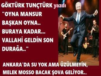MELİH GÖKÇEK VE OSMAN GÖKÇEK; MANSUR YAVAŞ’IN TÜM BALONLARINI PATLATIP, VURGUNLARINI ORTAYA KOYUP, YAVAŞ’I SİYASETEN BİTİRDİLER. MANSUR YAVAŞ, BIRAKIN CB ADAYI OLMAYI, ARTIK MUHTAR BİLE SEÇİLEMEZ.
