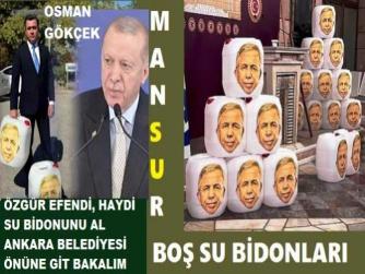 CUMHURBAŞKANI ERDOĞAN'DAN, OSMAN GÖKÇEK'İN 