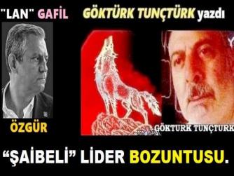 “LAN” GAFİL ÖZGÜR. CHP’Lİ BELEDİYELER MİLLETE KÂBUS YAŞTIYORLAR. SEN ÖNCE; MİLLETİN SUYUNU GETİRTTİR, ÇÖPLERİ TOPLATTIR “ŞAİBELİ” LİDER BOZUNTUSU.