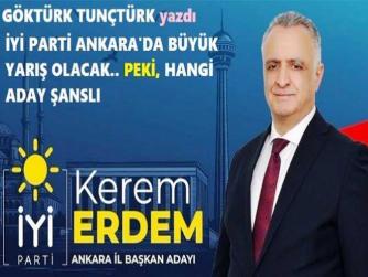 ANKARA; KEREM ERDEM’in BAŞKANLIĞI İLE DAHA DA İYİ’LEŞECEK. İYİ PARTİ ANKARA İL BAŞKANLIĞI KONGRESİNDE BÜYÜK YARIŞ VAR.