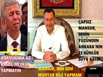 MELİH GÖKÇEK : “ÇAPSIZ MANSUR.. DİYELİM Kİ; BİN OTOBÜS ALDIN. BU OTOBÜSLERİ HANGİ ALTERNATİF YOLLARDA YÜRÜTECEKSİN? SENİN AMACIN YİNE ANKARALILARI VE KAMUOYUNU KADIRMAK..