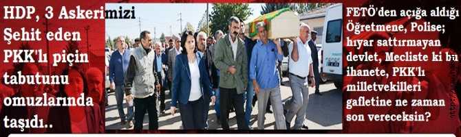 FETÖ'den, MEMURLUKTAN ATTIĞI, AÇIĞA ALDIĞI MEMURA HIYAR BİLE SATTIRMAYAN DEVLET, MECLİSTEKİ PKK GAFELETİNE NE ZAMAN SON VERECEKSİN?  