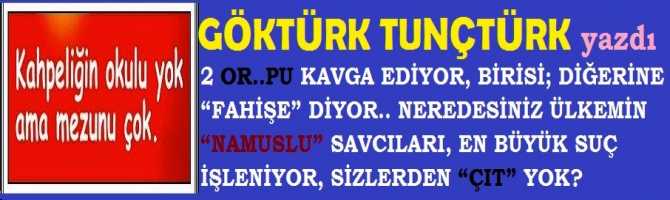 2 OR..PU KAVGA EDİYOR, BİRİSİ; DİĞERİNE “FAHİŞE” DİYOR.. NEREDESİNİZ ÜLKEMİN “NAMUSLU” SAVCILARI, EN BÜYÜK SUÇ İŞLENİYOR, SİZLERDEN “ÇIT” YOK?